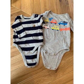 ベビーギャップ(babyGAP)のgap ボディースーツ　2枚セット(ロンパース)