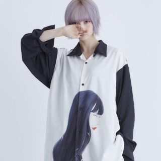 Yohji Yamamoto - 0658 丁子紅子 art print shirts 終い。 最上もがの通販 by SEKAI HEIWA's  shop｜ヨウジヤマモトならラクマ