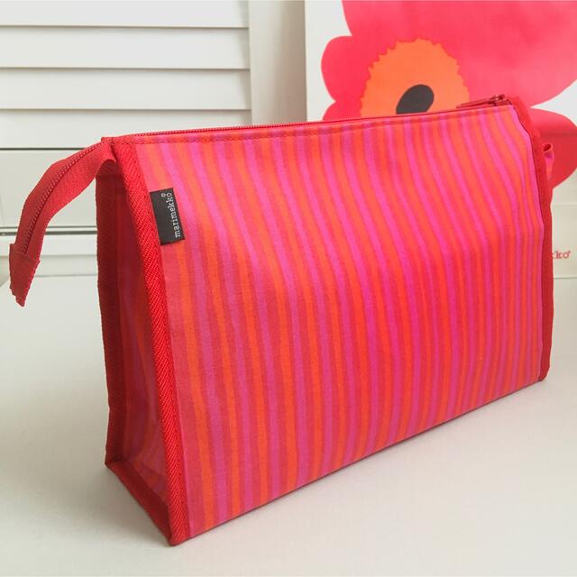 marimekko - 美品/マリメッコ/ストライプポーチ&ミニウニッコ marimekko - 美品/マリメッコ/ストライプポーチ&ミニウニッコ