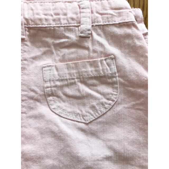 H&M(エイチアンドエム)の【H&M】デニム　ジャンパースカート　80 キッズ/ベビー/マタニティのベビー服(~85cm)(スカート)の商品写真