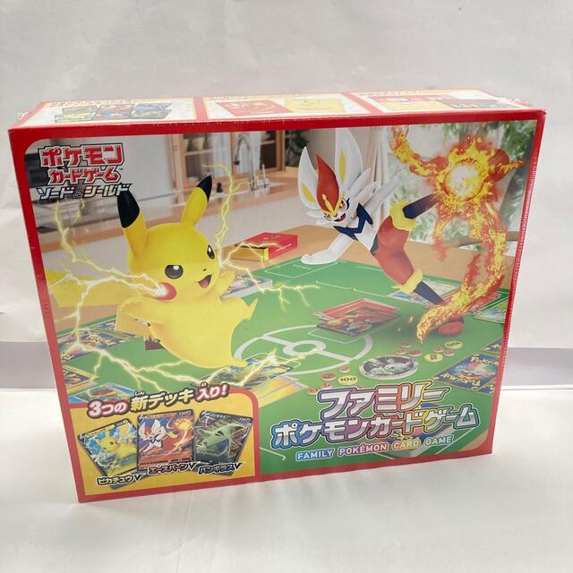 新品未使用 ファミリーポケモンカード 12BOX シュリンク付き-