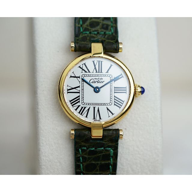 Cartier(カルティエ)の美品 カルティエ マスト ヴァンドーム オパラン ローマン SM  レディースのファッション小物(腕時計)の商品写真