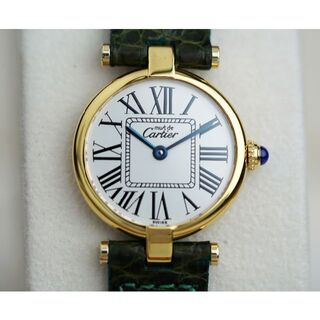 カルティエ(Cartier)の美品 カルティエ マスト ヴァンドーム オパラン ローマン SM (腕時計)