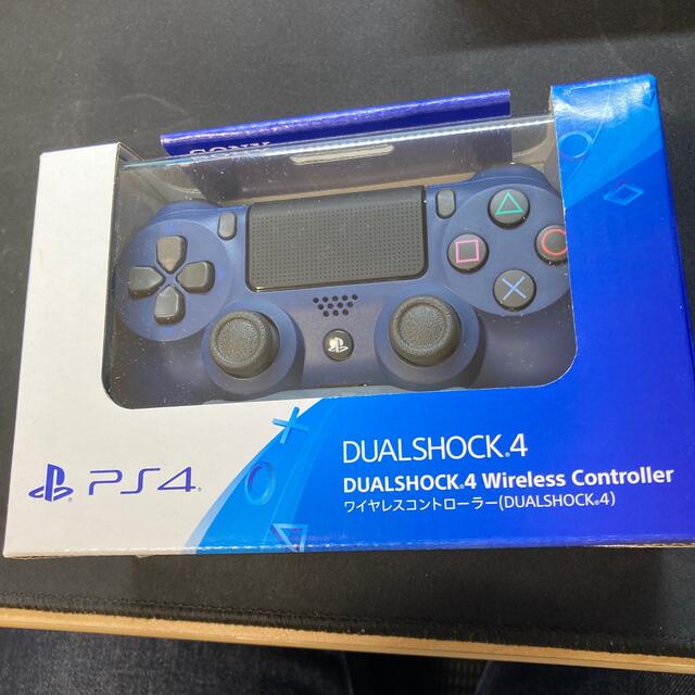 【純正】PS4 コントローラー DUALSHOCK 4 ミッドナイトブルー