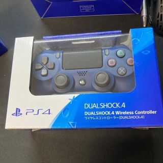 プレイステーション4(PlayStation4)のdualshock4 ミッドナイトブルー(その他)