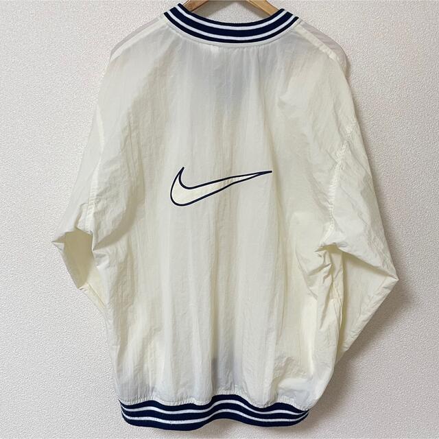 メンズNIKE プルオーバー　銀タグ　ビッグスウッシュ　90s