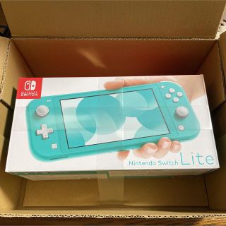 【新品送料込】 Nintendo Switch Lite ターコイズ 店舗印なし