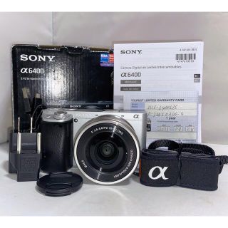 ソニー(SONY)の【新品級】SONY α6400 16-50mm レンズキット ILCE-6400(ミラーレス一眼)