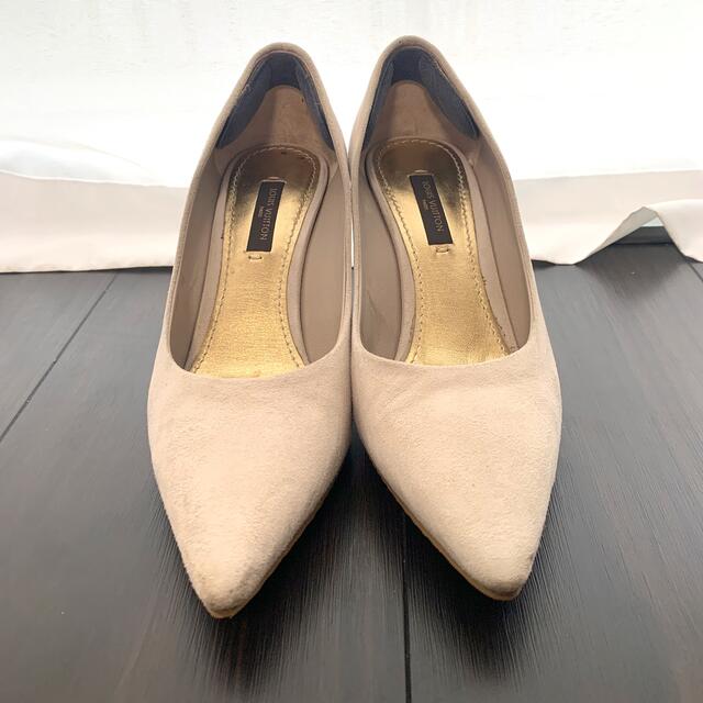 ルイヴィトン Louis Vuitton スエード パンプス 21.5-22cm - www