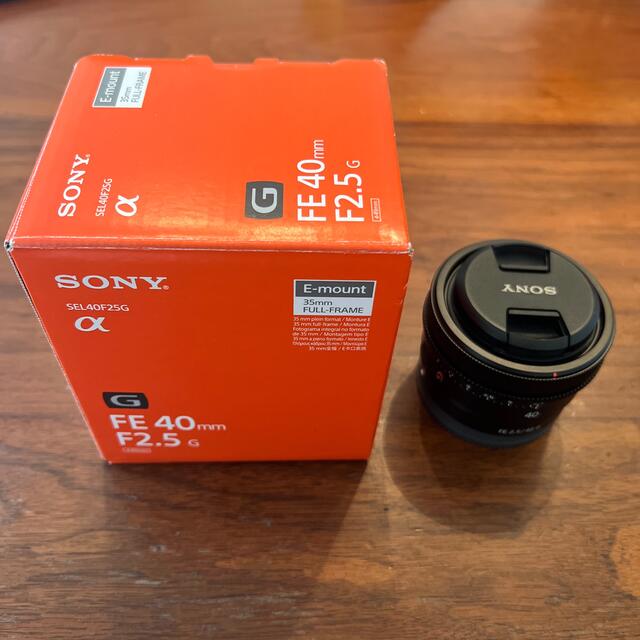 SONY レンズ FE 40F2.5 G SEL40F25G 美品カメラ