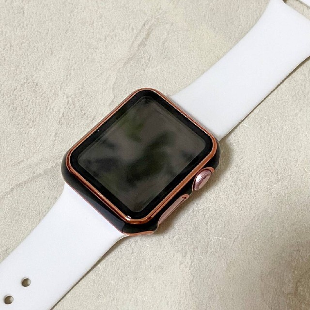 Apple Watch アップルウォッチ カバー 保護 ケース ブラック メンズの時計(その他)の商品写真