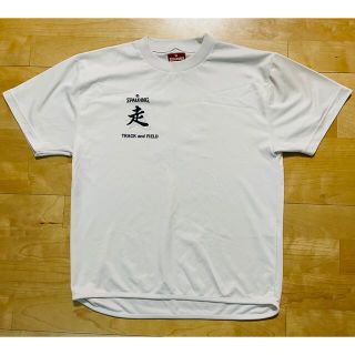 スポルディング(SPALDING)のSPALDING  スポルディング　ランニングTシャツ　サイズM(Tシャツ/カットソー(半袖/袖なし))