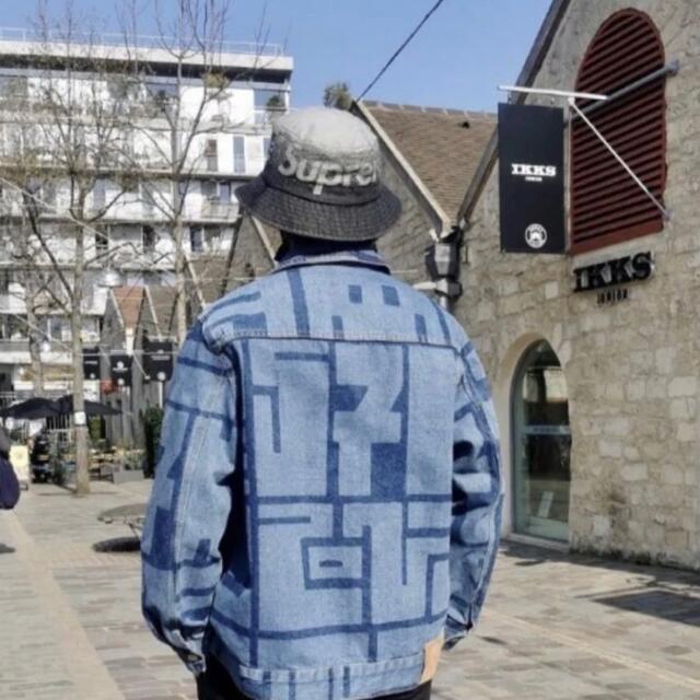 Supreme - Supreme Fade Jacquard Denim Crusherの通販 by アド's shop