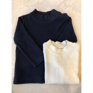 ユニクロ(UNIQLO)のUNIQLO 80cm  2点セット(Ｔシャツ)