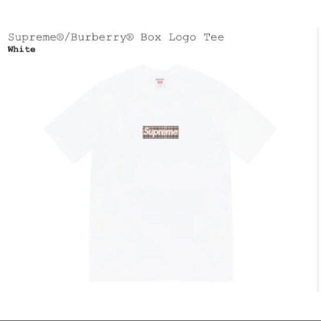 正規保証】 Supreme SUPREME Burberry Box Logo Tee バーバリー の通販 by TED SHOP  休日の為5/6から発送｜シュプリームならラクマ