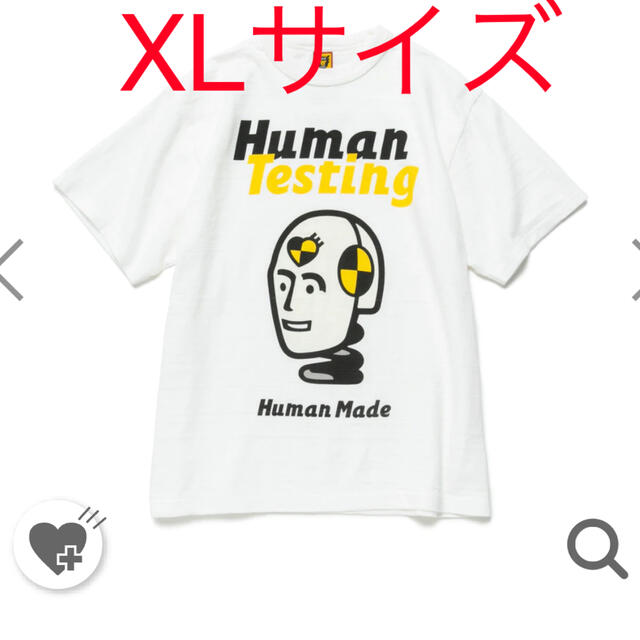 HUMAN MADE ASAP ROCKY TESTING T-SHIRT XL