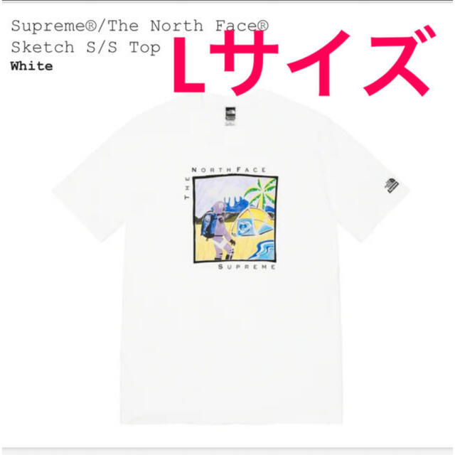 Supreme The North FaceSketch S/S  Lサイズ