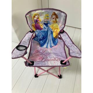 ディズニー　プリンセス　アウトドア　折り畳み椅子　２脚セット　新品未使用