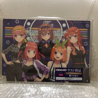 五等分の花嫁 缶バッジ くじ ラストワン ラスト賞 アクリルパネル 一花 二乃(キャラクターグッズ)