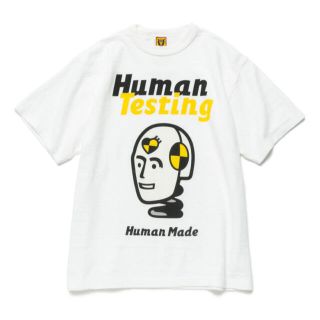 ヒューマンメイド(HUMAN MADE)の新品 送料無料 HUMAN TESTING T-SHIRT XL 白 ホワイト(Tシャツ/カットソー(半袖/袖なし))