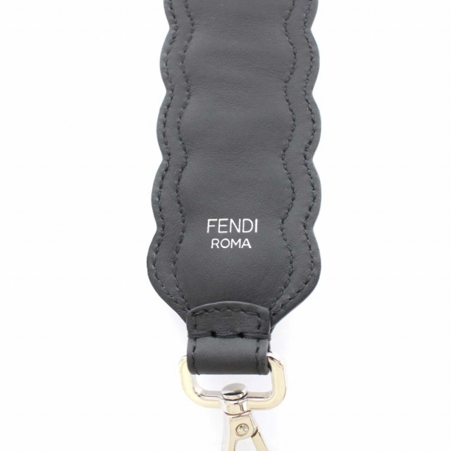 FENDI(フェンディ)のフェンディ ショルダーストラップ レザー フェイクパール スパンコール 黒 白 メンズのファッション小物(その他)の商品写真