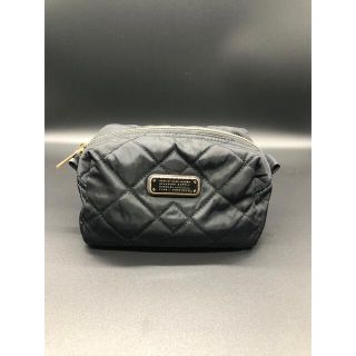 マークジェイコブス(MARC JACOBS)のMARC JACOBS キルティング コスメポーチ (ブラック)(ポーチ)