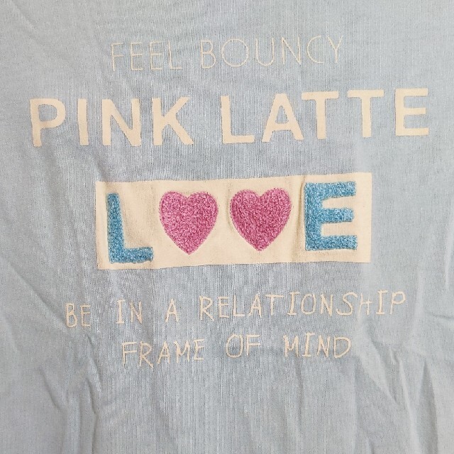 PINK-latte(ピンクラテ)のPINK-latte　Tシャツ　長袖　レディース　サイズS/160 レディースのトップス(Tシャツ(長袖/七分))の商品写真