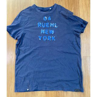 RUEHL No.925 ルールナンバー925 総柄T-shirt ☆美品