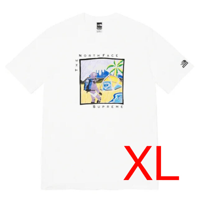 WhiteサイズSupreme The North Face Sketch tee