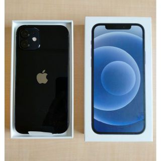 新品未使用】iPhone12 128G 黒 5G デュアルSIM 即日発送可