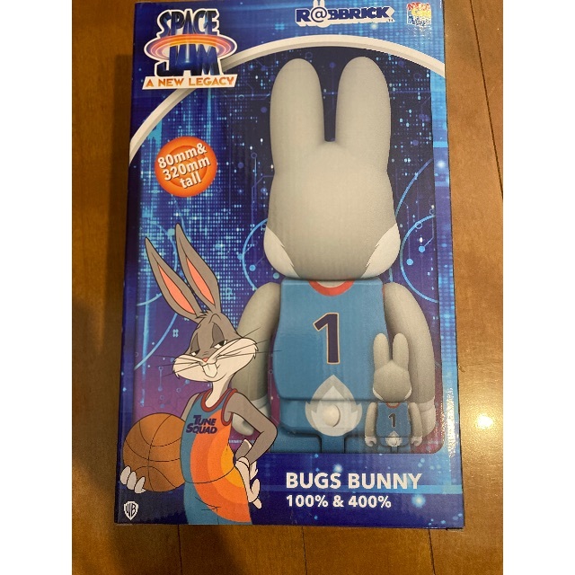 R@BBRICK バックスバニー 100%&400% BUGS BUNNY スペース 立てる R@BBRICK バックスバニー 100%&400% BUGS BUNNY スペース 立てる