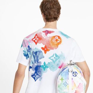 匿名配送！◆Louis Vuitton◆ルイヴィトン ロゴTシャツ 4L