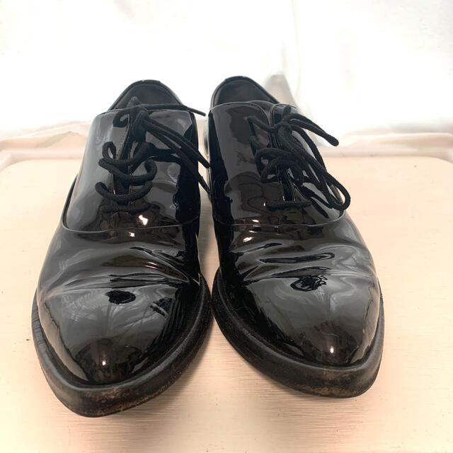 おります LOUIS VUITTON - ルイヴィトン Louis Vuitton エナメル靴 黒