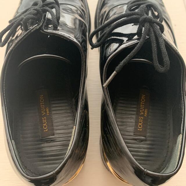 ルイヴィトン Louis Vuitton エナメル靴 黒 （21.5-22cm）