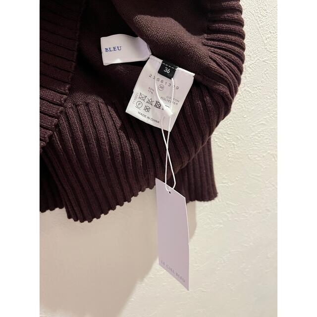 LE CIEL BLEU(ルシェルブルー)の【新品】ルシェルブルー Le ciel bleu Back Twist Knit レディースのトップス(ニット/セーター)の商品写真