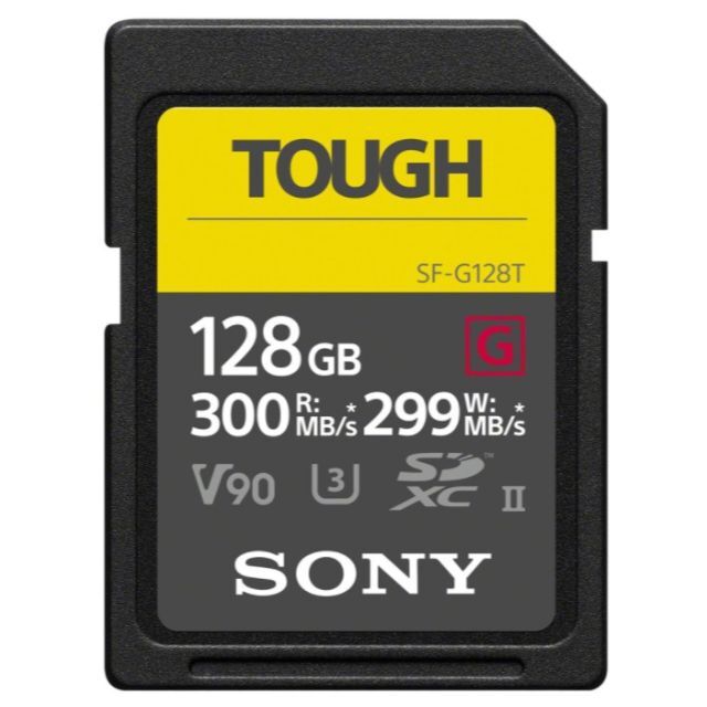 ■SONY(ソニー)　TOUGH SF-G128T [128GB]300MB秒書込み最大