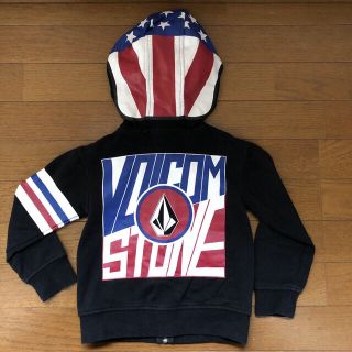 ボルコム(volcom)のVOLCOM ボルコム　フード　パーカ　ジャケット　2T アメリカン　サングラス(ジャケット/上着)