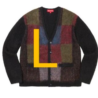 シュプリーム(Supreme)のSupreme Brushed Grid Cardigan シュプリーム(カーディガン)