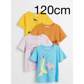 エイチアンドエム(H&M)のH&M プリントTシャツ　4枚セット　ポケモン(Tシャツ/カットソー)