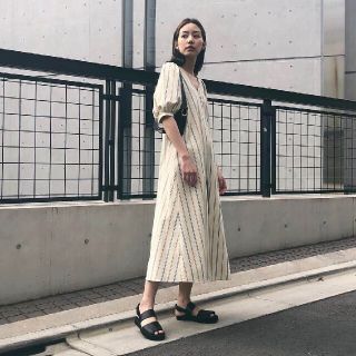 マウジー(moussy)のリネンコレクション ワンピース ドレス(ロングワンピース/マキシワンピース)