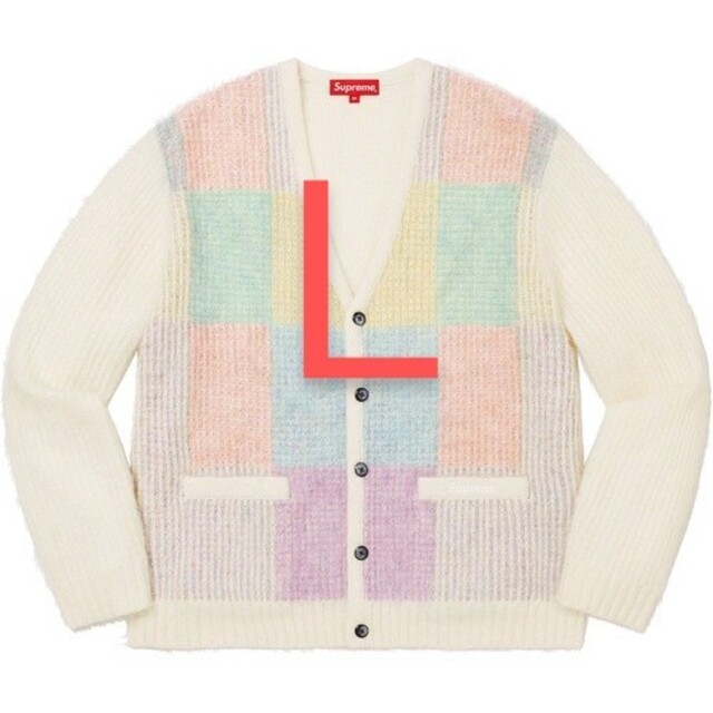 Supreme Brushed Grid Cardigan 今季一番 www.gold-and-wood.com