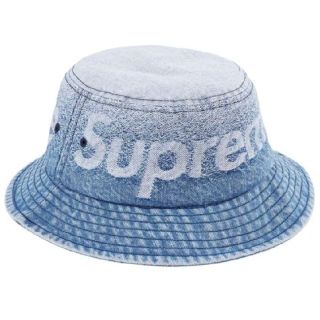 シュプリーム(Supreme)のSupreme Fade Jacquard Denim Crusher(ハット)