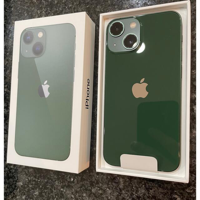 激安直営店 iPhone - 【新品】iPhone13 mini 128GB 新色グリーン