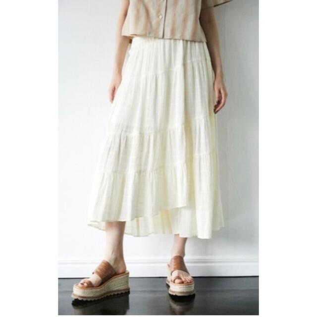 moussy TIERED LONGスカート