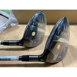 Callaway - 新品 EPIC SPEED フェアウェイウッド 3W 5W 2本セット SRの ...