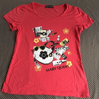 マリークワント(MARY QUANT)のマリークワント Tシャツ 朱色(Tシャツ(半袖/袖なし))