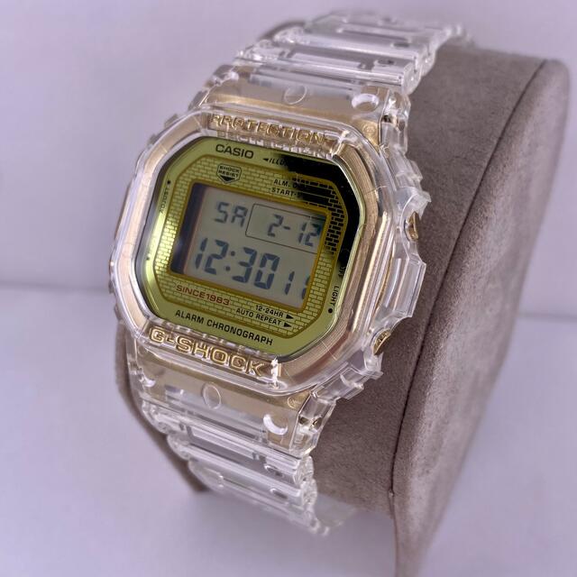 最終金額 G-SHOCK クリアスケルトン 35周年記念限定モデル