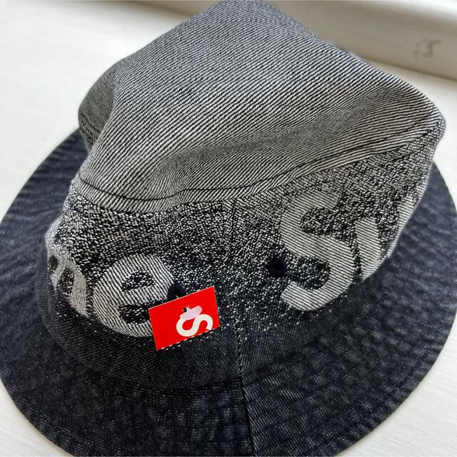 Supreme(シュプリーム)のSupreme Fade Jacquard Denim Crusher  黒色 メンズの帽子(ハット)の商品写真