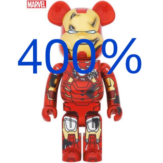 BE@RBRICK - BE@RBRICK IRON MAN MARK VII DAMAGE 400%の通販 by Love&Peace｜ベア