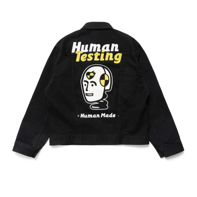 HUMAN MADE - HUMAN TESTING DENIM JACKETの通販 by Nakamura‘s shop｜ヒューマンメイドならラクマ